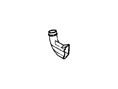 GM 25501536 Duct,Front Air Intake