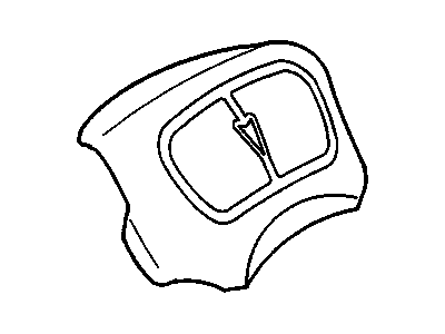 GM 22663650 Airbag,Steering Wheel