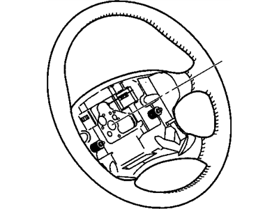 2003 Chevrolet Cavalier Steering Wheel - 22671775