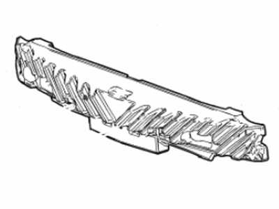 GM 84821956 Absorber Assembly, Front Bpr Fascia Engy