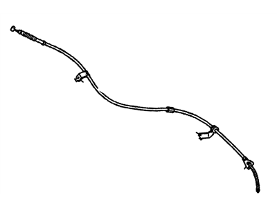 GM 88971156 Cable,Parking Brake Rear