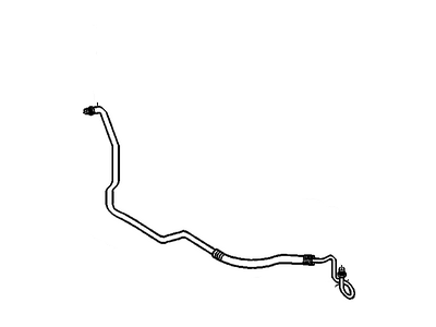 GM 25690154 Transmission Oil Cooler Outlet Hose Assembly