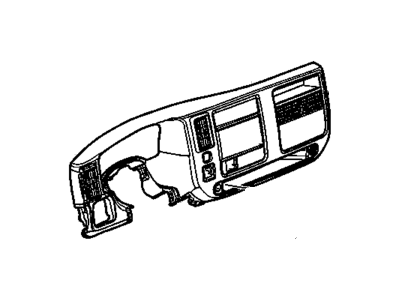 GM 15224398 Plate Assembly, Instrument Panel Cluster Trim