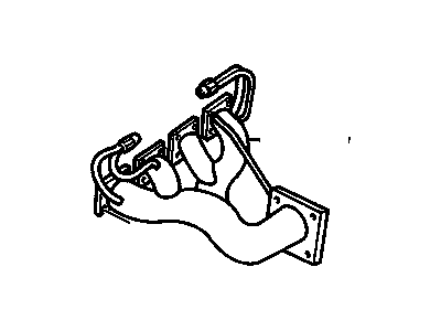 GM 25129492 Engine Exhaust Manifold