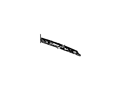 GM 25832248 Panel, Roof Rear Header