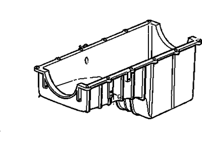 GM 12574834 Pan Assembly, Oil