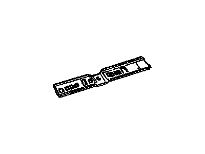 GM 15993359 Panel, Front & Rear Side Door Header Rear