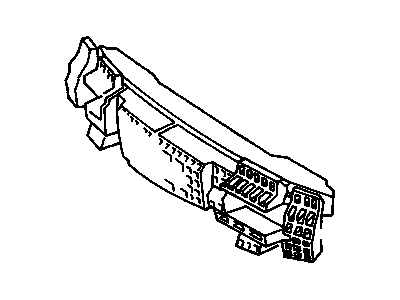 GM 16521460 Absorber, Front Bumper Fascia Energy