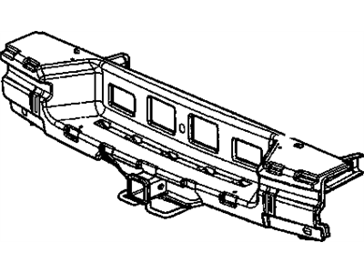 GM 25863531 Bar,Rear Bumper Imp