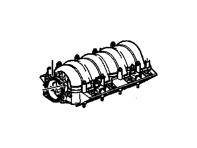 2006 Chevrolet Corvette Intake Manifold - 89017648