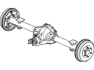 GM 25814902 Rear Axle Assembly (3.73 Ratio)