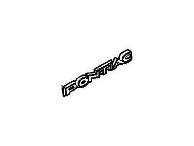 Pontiac J2000 Emblem - 20639769