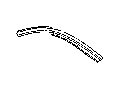 1996 Chevrolet Beretta Door Seal - 10078337