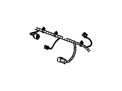 GM 25941166 Harness Assembly, Fwd Lamp Wiring