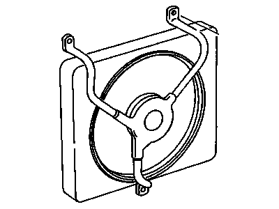 Chevrolet Cadet Fan Shroud - 22088901