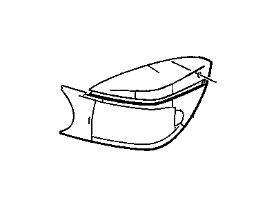 GM 12335570 Headlamp Capsule Assembly (R.H.)