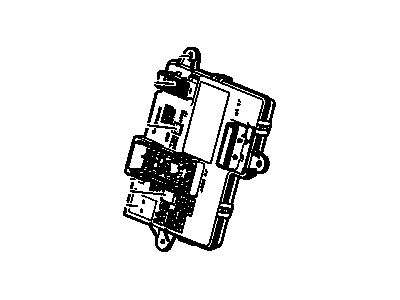 GM 9352881 Front Side Door Control Module Assembly