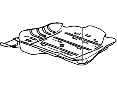 GM 15779888 Shield,Fuel Tank Lower