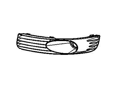 GM 15246806 Grille, Radiator Lower