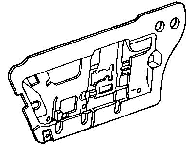 GM 10193704 Insulator, Front Side Door