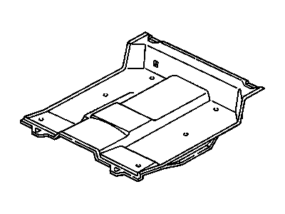 GM 15989441 PANEL, Floor And Toe Panel