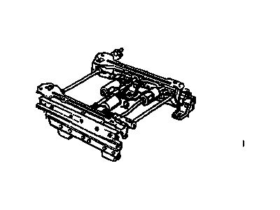 GM 12531713 Adjuster Asm,Driver Seat 6 Way