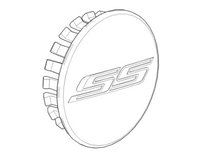 GM 23115618 Wheel Trim Cap