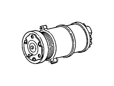 1995 Chevrolet Astro A/C Compressor - 89019402