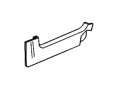 GM 10211950 PLATE, Front Door Sill