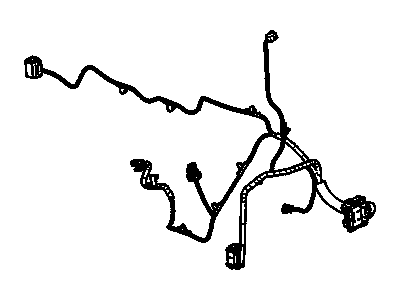 GM 25861776 Harness Assembly, Front Side Door Door Wiring