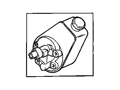 1985 Chevrolet P20 Power Steering Pump - 26020780