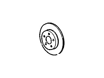 Saturn Brake Disc - 19303822