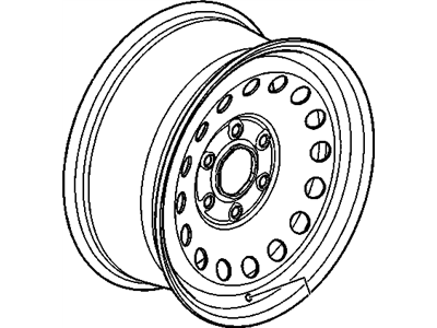 Chevrolet Suburban Spare Wheel - 9597227
