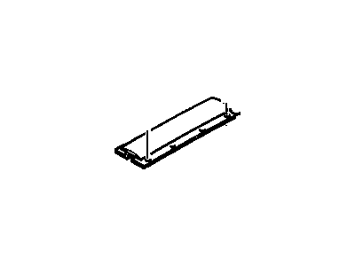 GM 10282361 Molding Assembly, Roof Panel Longitudinal Bow Finish