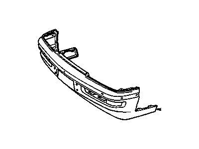 GM 12334966 Rear Bumper Cover