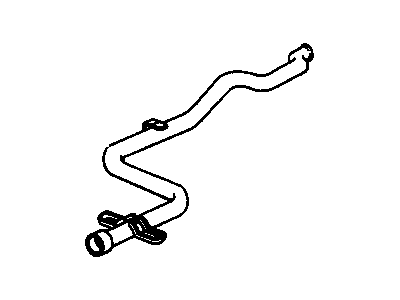 1988 Oldsmobile Cutlass Exhaust Pipe - 10199244