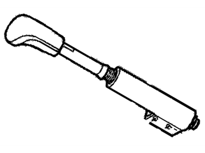 GM 92146323 Lever Asm,Manual Transmission Control