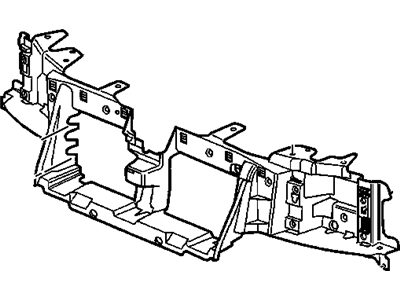 GM 15195745 Panel Assembly, Headlamp & Radiator Grille Mount