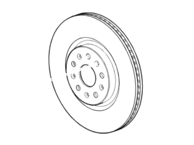 2020 Chevrolet Corvette Brake Disc - 23429536