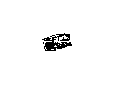 GM 20940843 Radio Assembly, Amplitude Modulation/Frequency Modulation Stereo & Clock & Mp3 Player