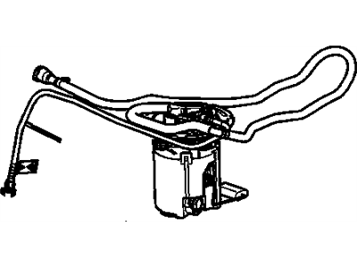 2005 Chevrolet Malibu Fuel Tank Sending Unit - 19418267