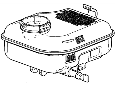 GM 22956543 Reservoir Kit, Brake Master Cylinder