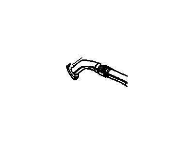 GM 24507946 Exhaust Crossover Pipe Assembly