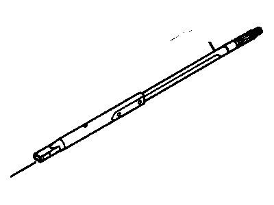 1991 Pontiac Sunbird Steering Shaft - 7844884