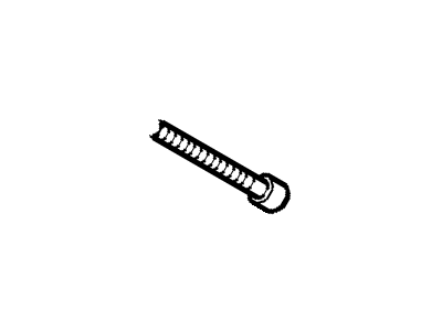 GM 15619559 Bolt, Leaf Spring Center (Universal)