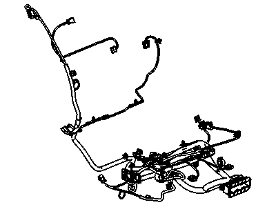 GM 13330751 Harness Assembly, Front Seat Wiring