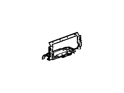 GM 15843131 Bracket,Instrument Panel Airbag Housing Bottom