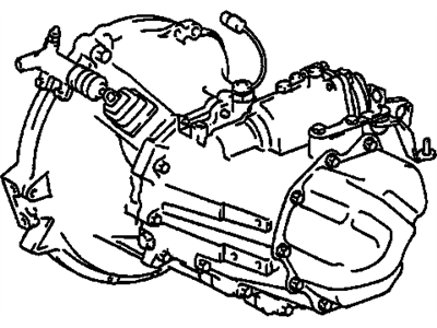 2010 Pontiac G3 Transmission Assembly - 25181001