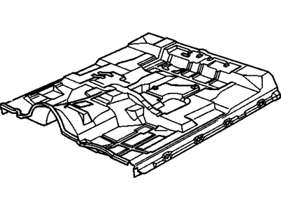 GM 12548364 Panel Asm,Floor T(53)