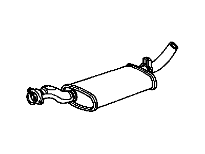 1984 Cadillac Seville Exhaust Pipe - 1627644